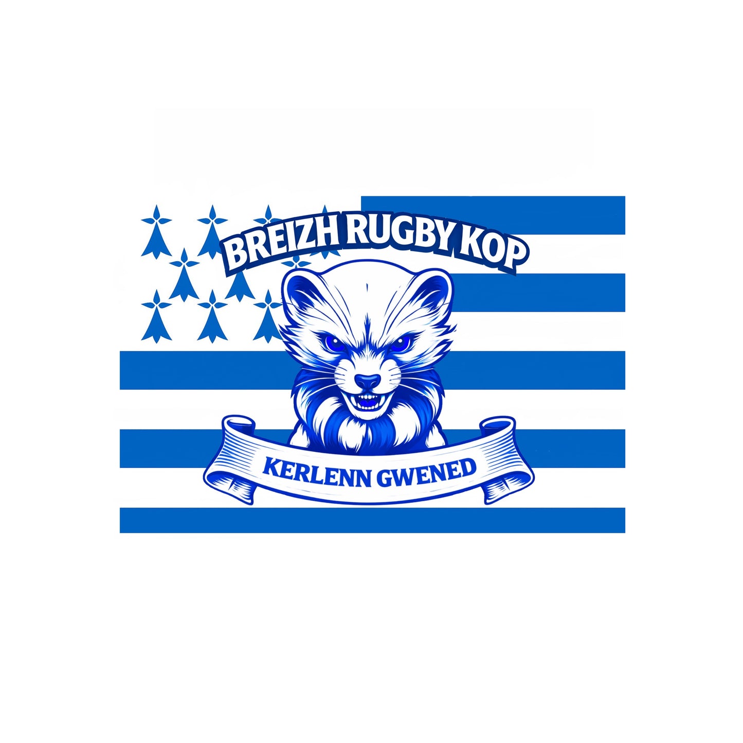 Drapeau BREIZH RUGBY KOP